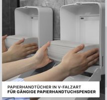 Papiertücher 250 Stk V-Falz 25x23cm 1-lagig Recycelt