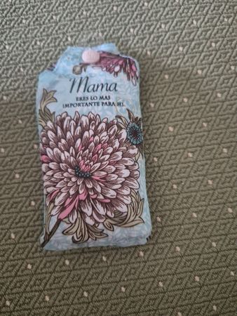 Einkaufstasche faltbar Blumen Motiv Mama neuwertig
