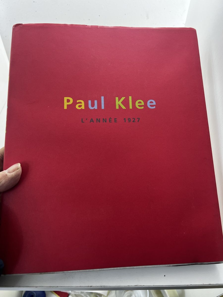 Bücher: Paul Klee - L‘année 1927 de Michael Baumgartner – Gebraucht aus Wettingen von NickInc