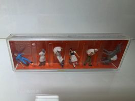 Preiser Figuren An der Mühle H0 1:87 Set 14129 neu