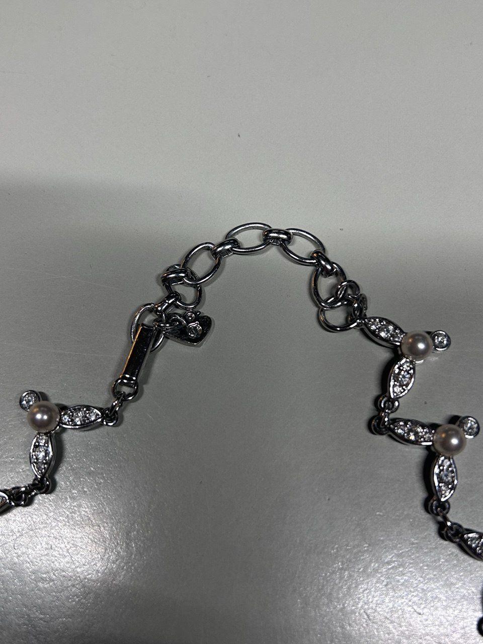 Swarovski Catenine: Collana Vintage Swarovski "Fidelity" – Usato da Giubiasco venduto da LorisVale 6