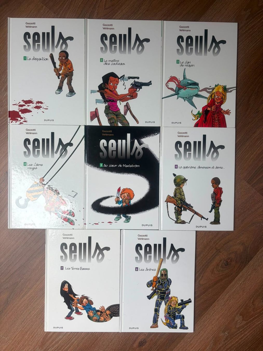 Comics: Set de BD Seuls (tomes 1 à 8) – Gebraucht aus Môtiers NE von ElGreco3099