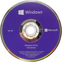 Windows 10 Pro DVD + Lizenz DE/FR/EN/IT