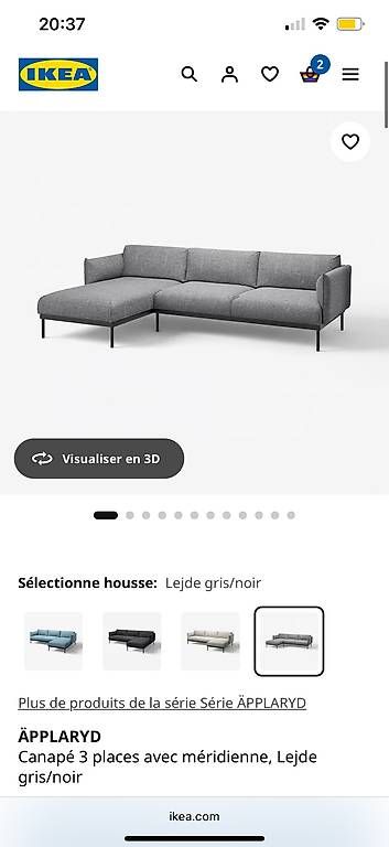 Sofas: Canapé APLARYD  – Gebraucht aus Cossonay-Ville von LaureFbr 2