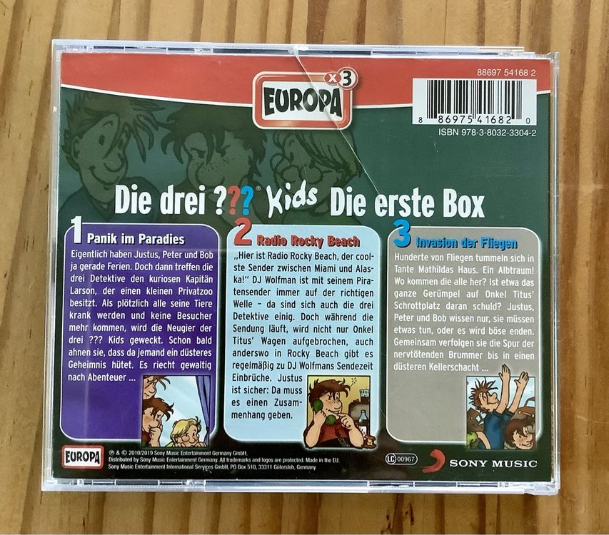 2 3er Box 3 Fragezeichen Kids CD (Gebraucht) in Hendschiken für CHF 10 ...