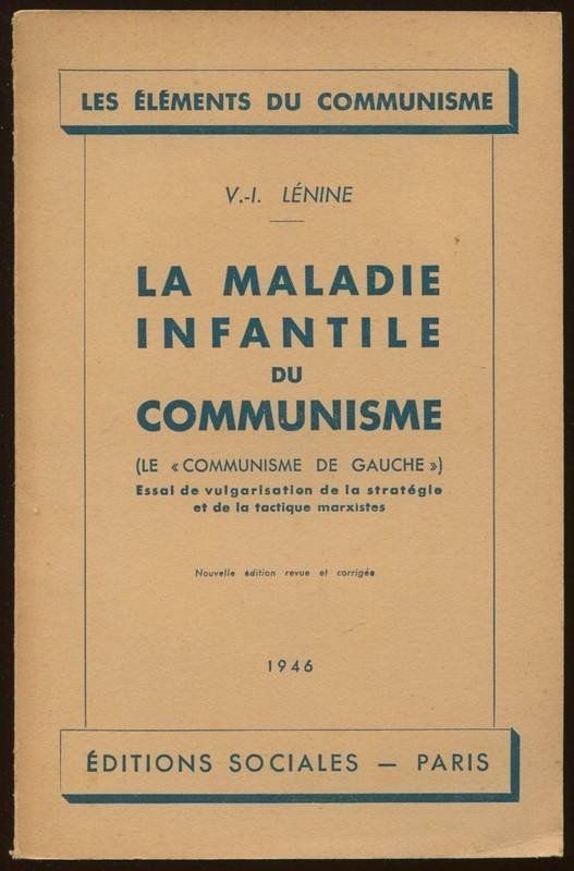 Libri: La maladie infantile du communisme – Usato da Neuchâtel venduto da Dualseele