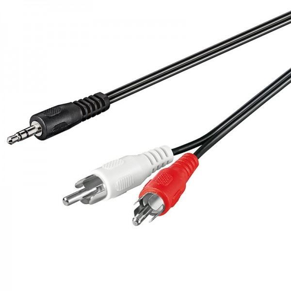 Cavi: Klinke / Cinch Adapterkabel 5m – Nuovo e nell'imballaggio originale da Aesch BL venduto da Elektronik_Laden 1