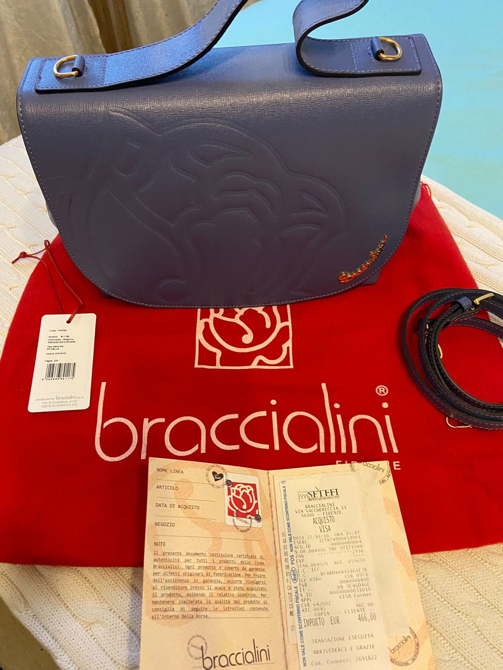 Borse da donna: Sac en cuir BRACCIALINI Firenze – Nuovo e nell'imballaggio originale da Plan les Ouates venduto da didi911