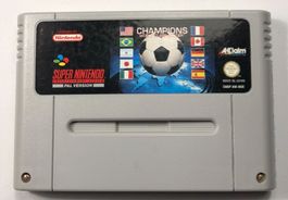 Champions World Class Soccer für SNES
