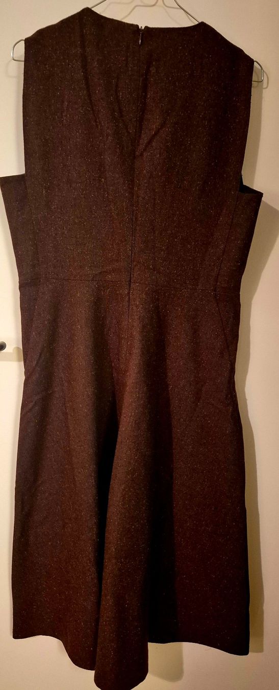 Zara Vestiti: Robe midi Zara taille L - bordeaux – Usato da Basel venduto da myr_m6b7
