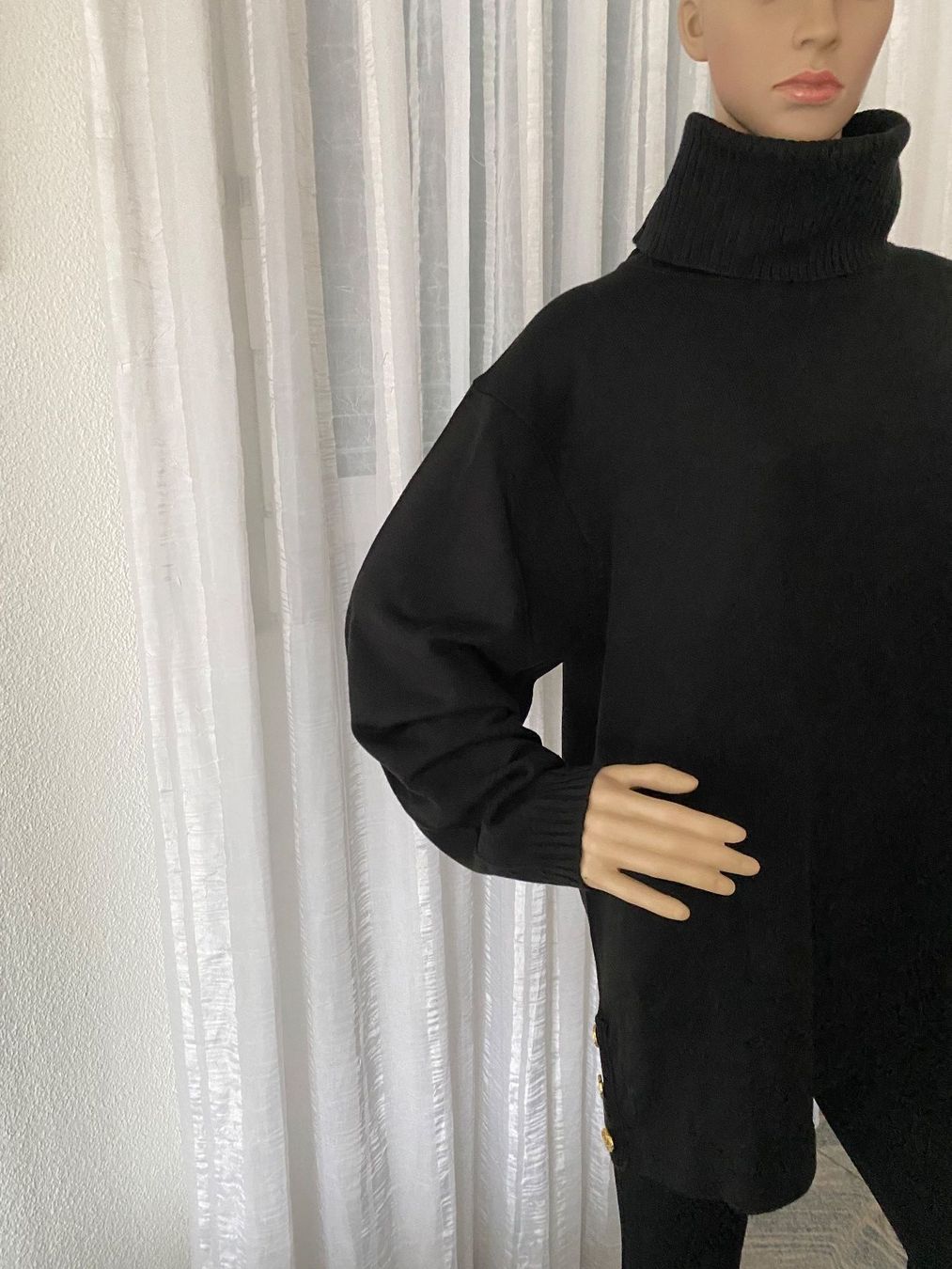 Pullover & Sweatshirts: Perfekter Auftritt - Rollkragenpulli von Linea V, nero, L – Neu und originalverpackt aus Winkel von ferrari2022 5