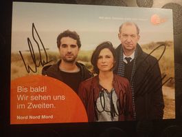 Nord Nord Mord - signierten Autogrammkarte