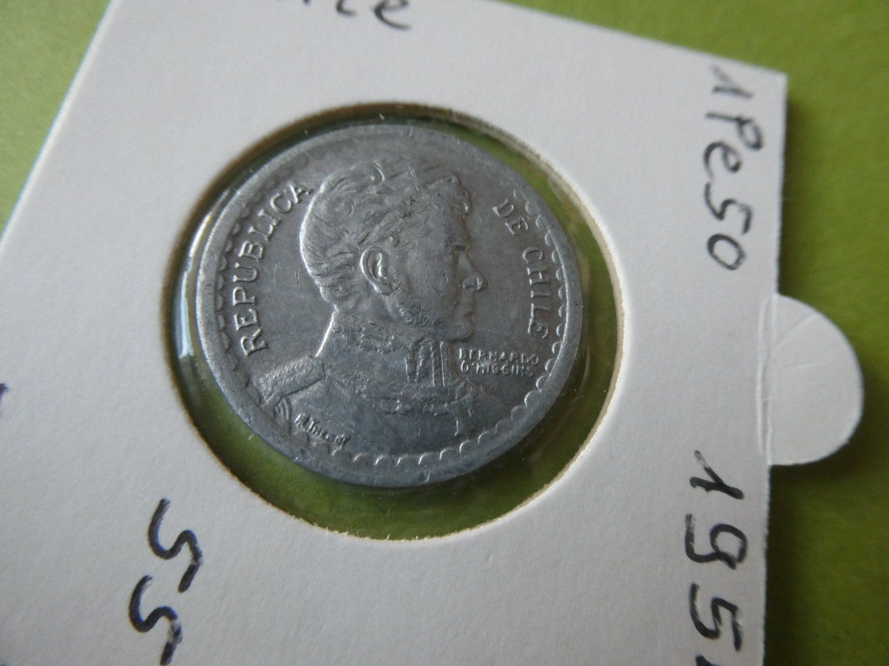 Alle Münzen: Chile 1954, 1 Peso – Gebraucht aus Hinterforst von Rohusri 1