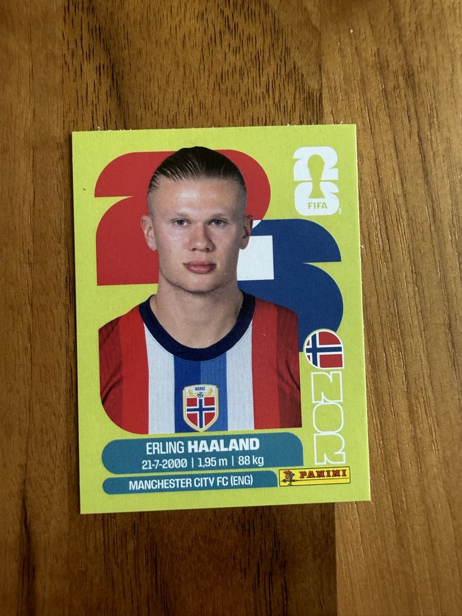 Panini Carte collezionabili: Panini WM2026 Haaland – Nuovo (secondo la descrizione) da Glattpark (Opfikon) venduto da FredMax8
