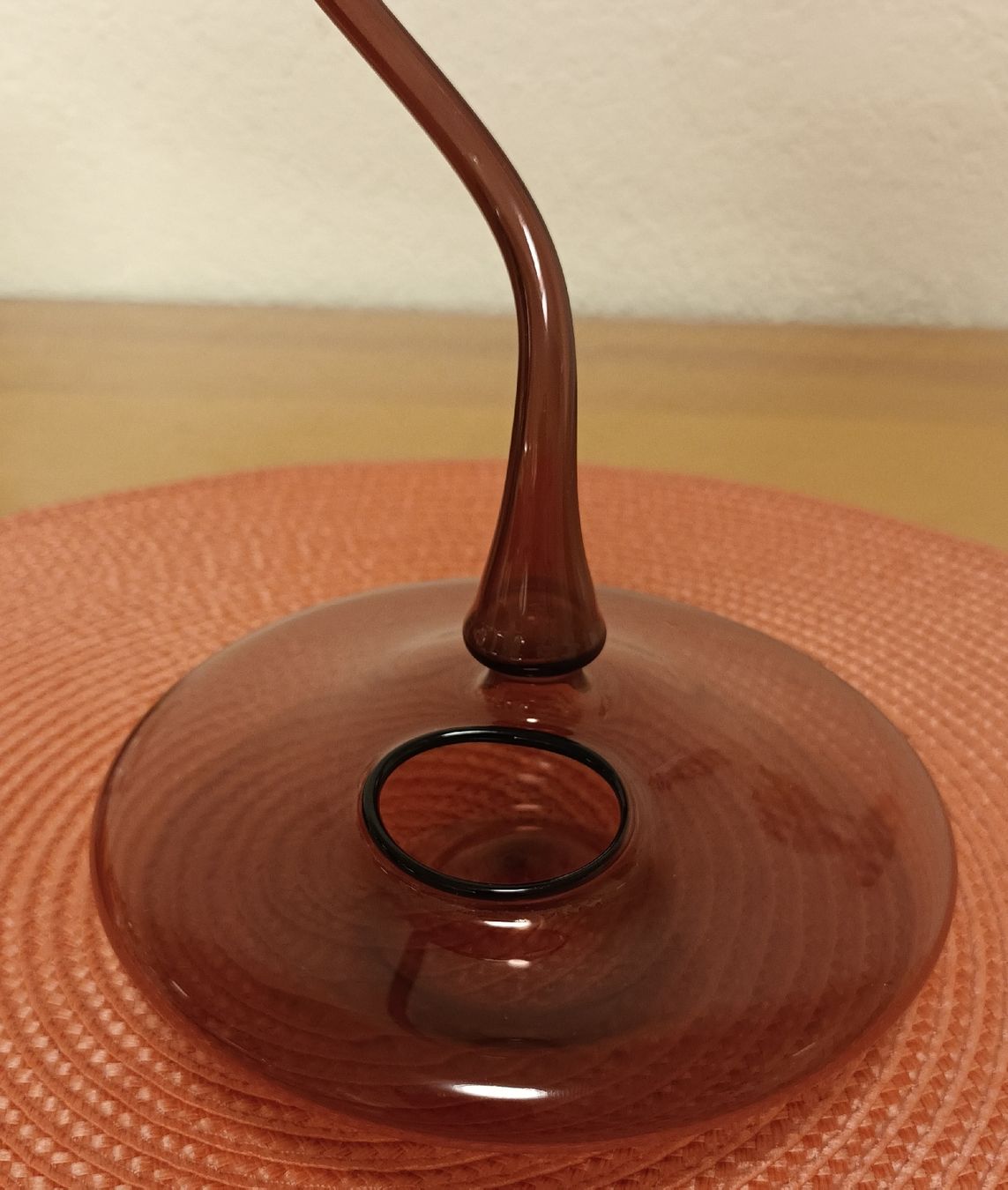 Vasi & Recipienti: Design Glasobjekt amber – Vase oder Räucherstäbchenhalter – Usato da Allenwinden venduto da pro_nmg9 1