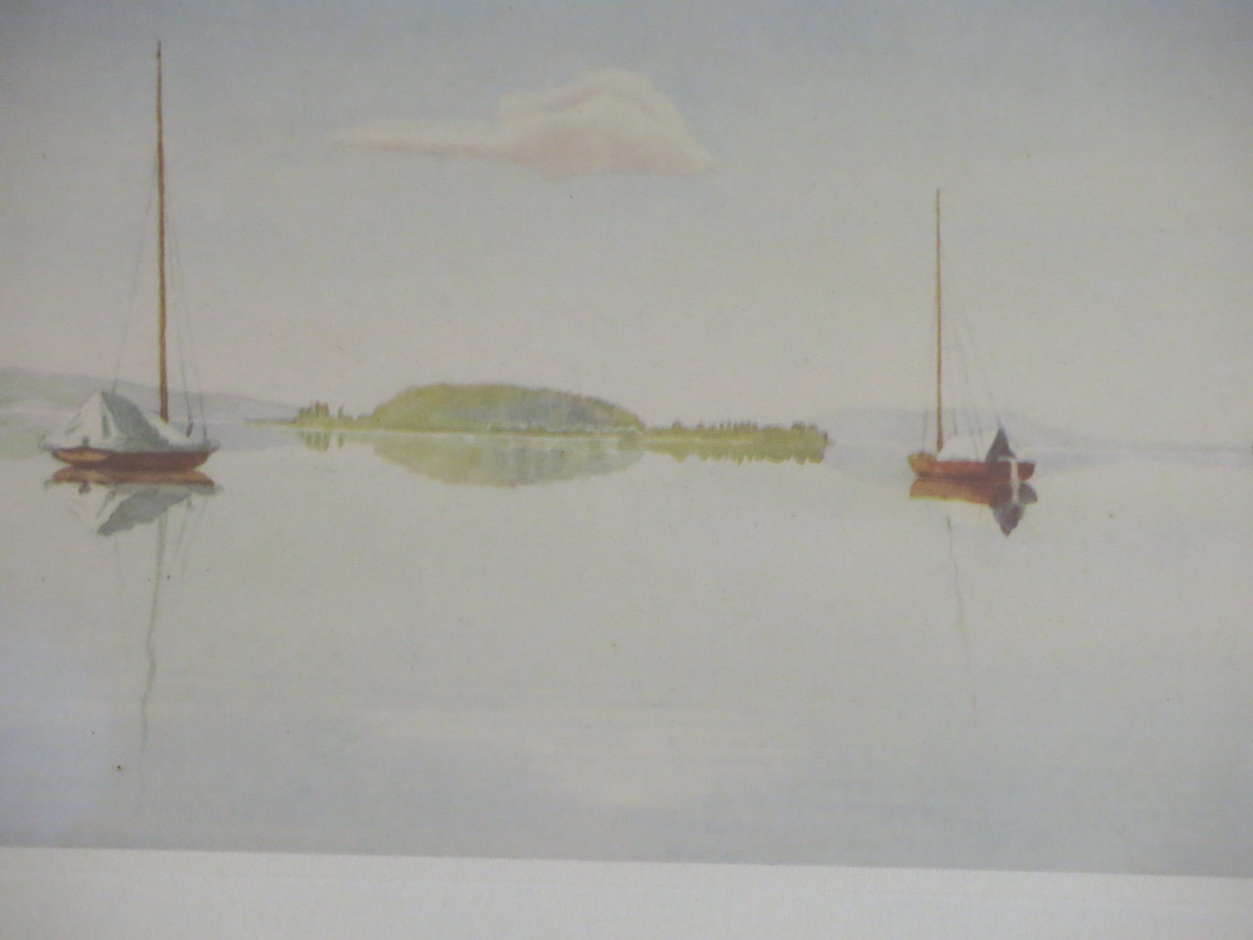 Dipinti: Oskar Binz Aquarell – Usato da Twann venduto da Twann 1