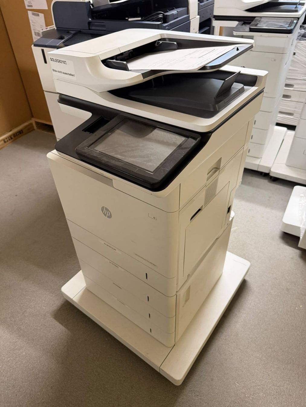 Hewlett Packard Stampanti: HP LaserJet Enterprise Flow MFP M631 - Multifunktionsdrucker – Usato da Dottikon venduto da refurbished-IT 2