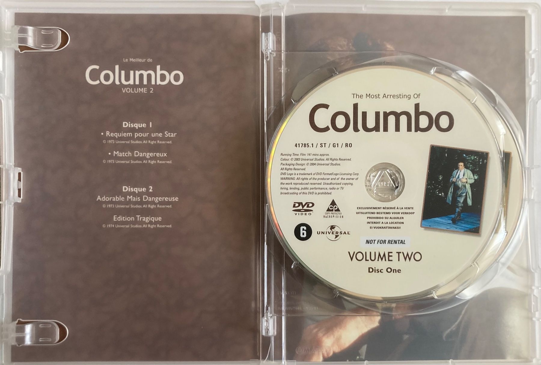 Tutti i DVDs: LE MEILLEUR DE COLUMBO (VOLUME 2) – Usato da Poliez-Pittet venduto da Newtown-Records 2