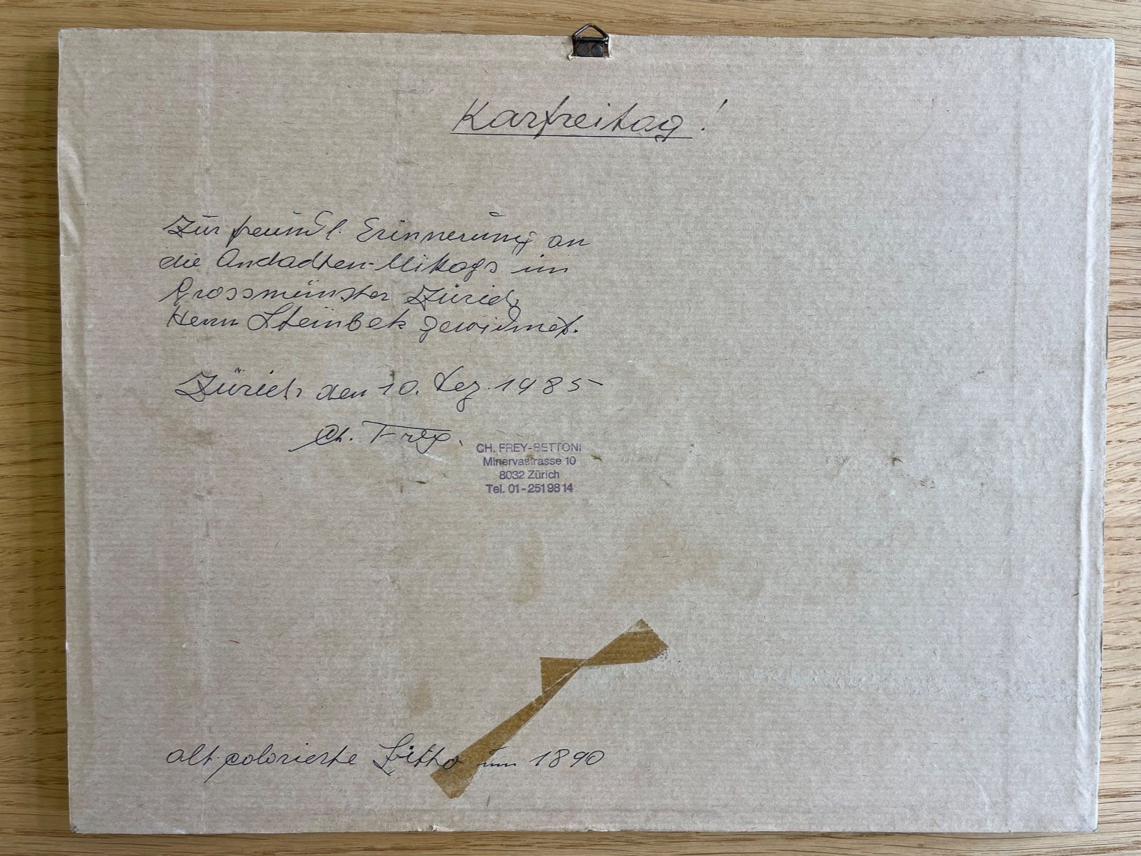 Grafica & Litografie: Stich, Litho, 1890, Karfreitag, Devotionalien, Lithographie – Usato da Netstal venduto da spaltflo01 1