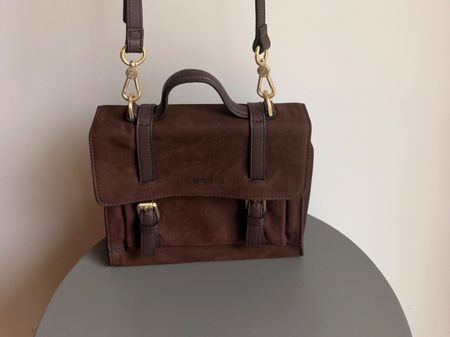 BREE Sumi 1 Umhängetasche Nubukleder Braun – NEU mit Etikett