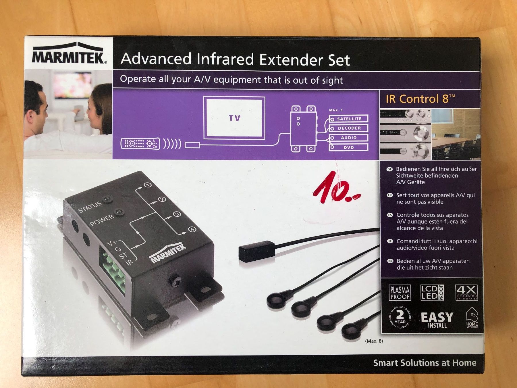 Marmitek Telecomandi: Marmitec IR Control 8 – Nuovo e nell'imballaggio originale da Oberweningen venduto da Jelo