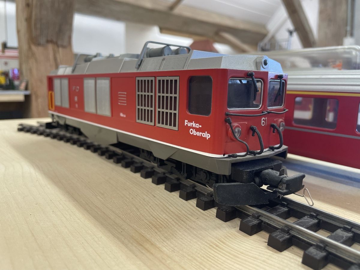 Fama Modelleisenbahnen: Fama Utz 0m Lok der FO HGm 4/4 – Gebraucht aus Küssnacht am Rigi von Hluchs 2