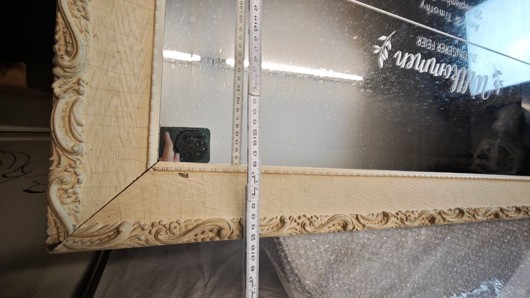 Specchi: Wunderschöner alter Spiegel von unserer Hochzeit – Usato da Gelterkinden venduto da MYSTOREFORYOU4460 7