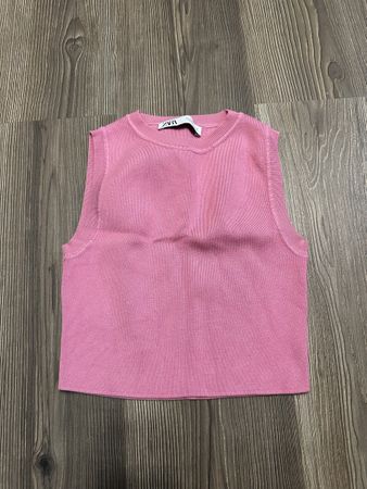 Zara Gop ärmellos rosa/pink Gr. S