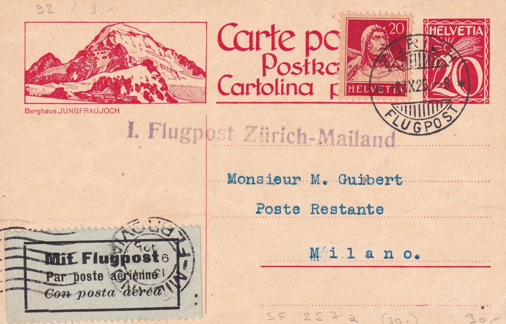 Alle Briefmarken: Flugpost – Gebraucht aus Birsfelden von chr_yq2g