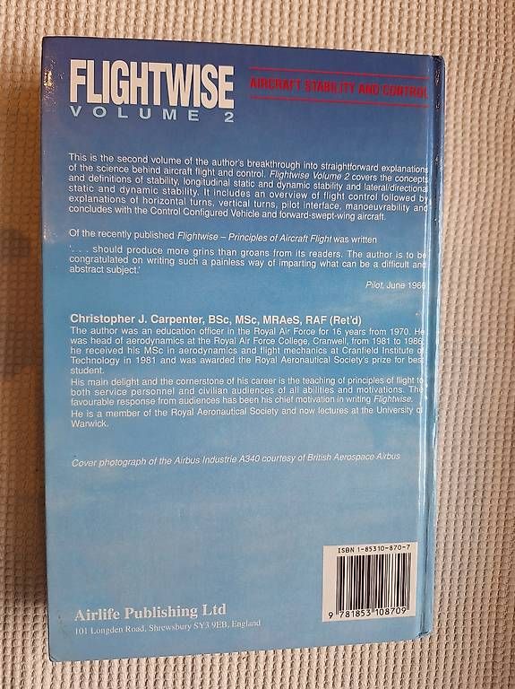 Libri: Flightwise - Vol 2 Aircraft - Chris Carpenter – Usato da Belp venduto da lol_7fcm 1