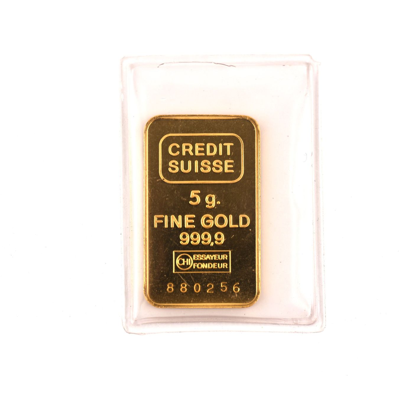 Métaux précieux: 5g Goldbarren – D'occasion à Basel par Vip24