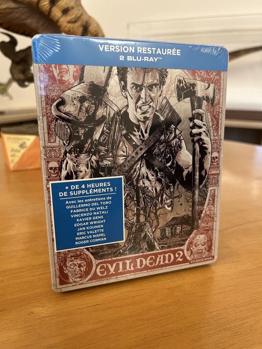 Tutti i DVDs: Evil Dead 2 Steelbook – Nuovo e nell'imballaggio originale da Osogna venduto da Emergencychips