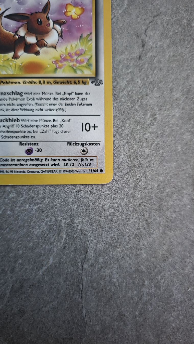 Pokémon Carte collezionabili: Evoli (Fossil Edition) – Nuovo (secondo la descrizione) da Rorschach venduto da Craint 3
