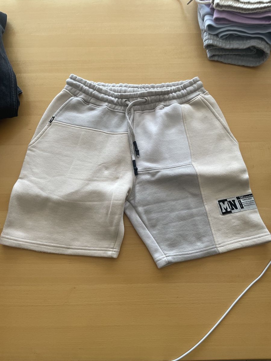 Pantalons: Short gris bicolore Menrace – Neuf (Voir description) à Bussigny par Z.seller