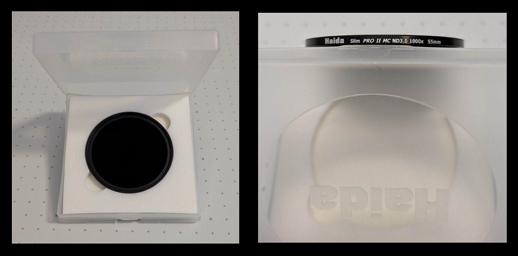 Haida Filter: Haida ND3.0, 1000x Fillter - 55mm – Neu (gemäss Beschreibung) aus Sennwald von MicNi 2