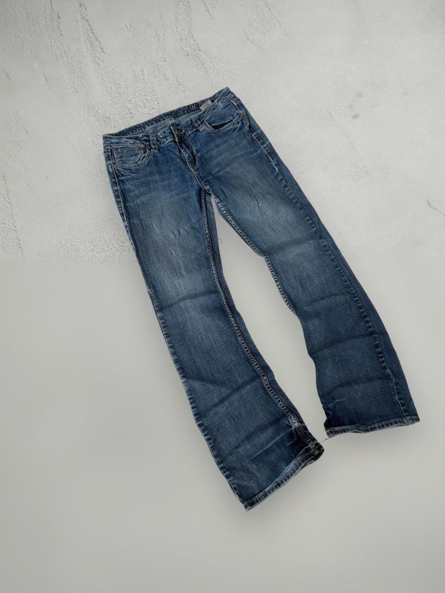 Jeans: Y2K 2000s Embroidered Bootcut Jeans – Neuf (Voir description) à Riehen par vintage_basel 1