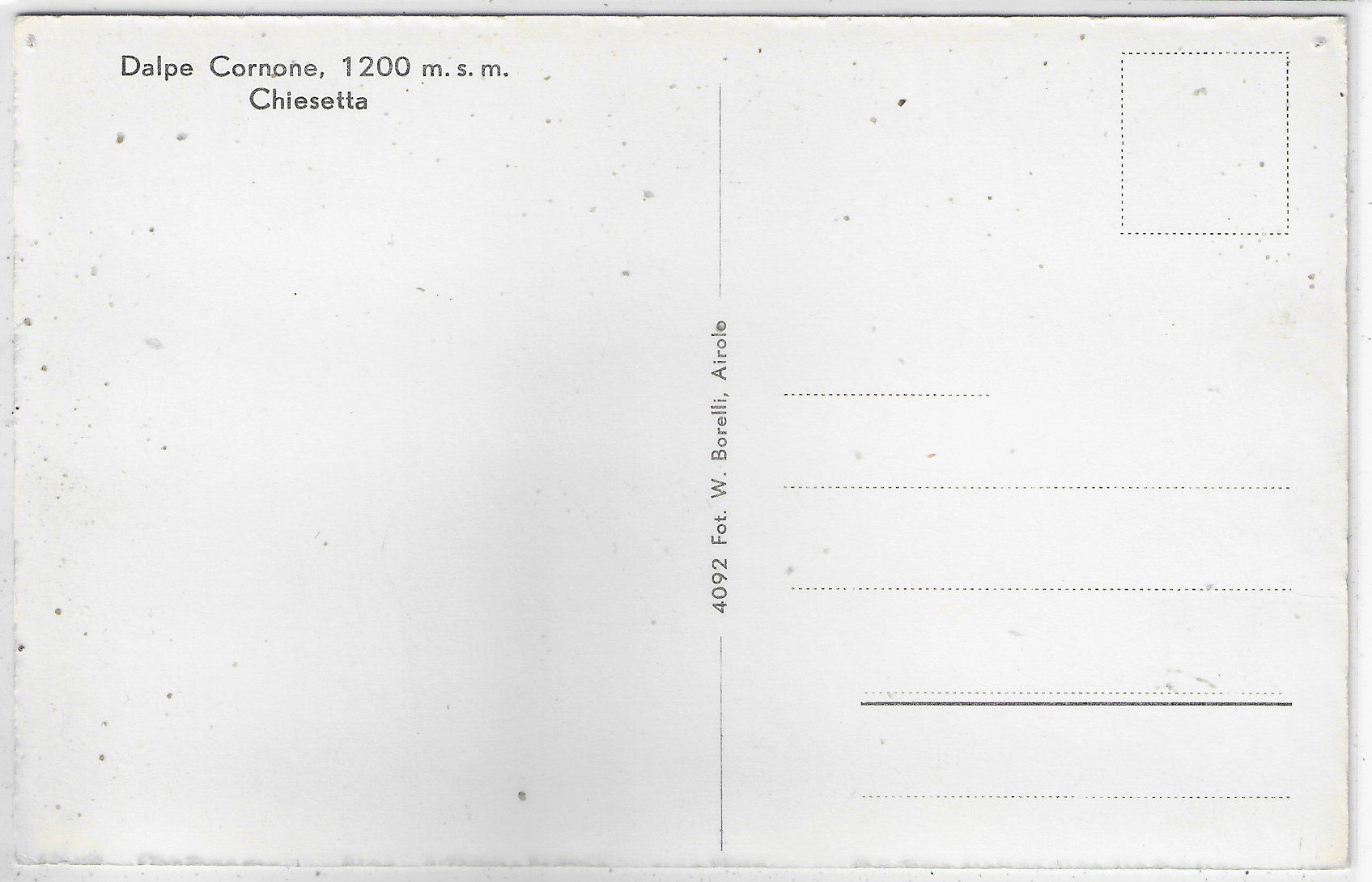 Cartes postales: Dalpe Cornone - Chiesette – D'occasion à Ettingen par Kartenplanet 1