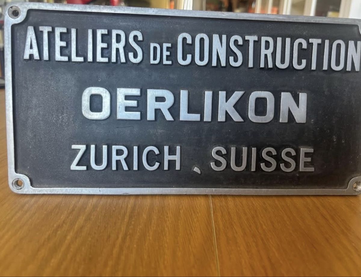 SBB/CFF/FFS Ecriteaux: Plaque train  – D'occasion à Orbe par car_8grw
