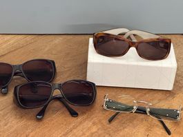 Dolce & Gabbana, Dior - Konvolut 4 Designer Sonnenbrillen