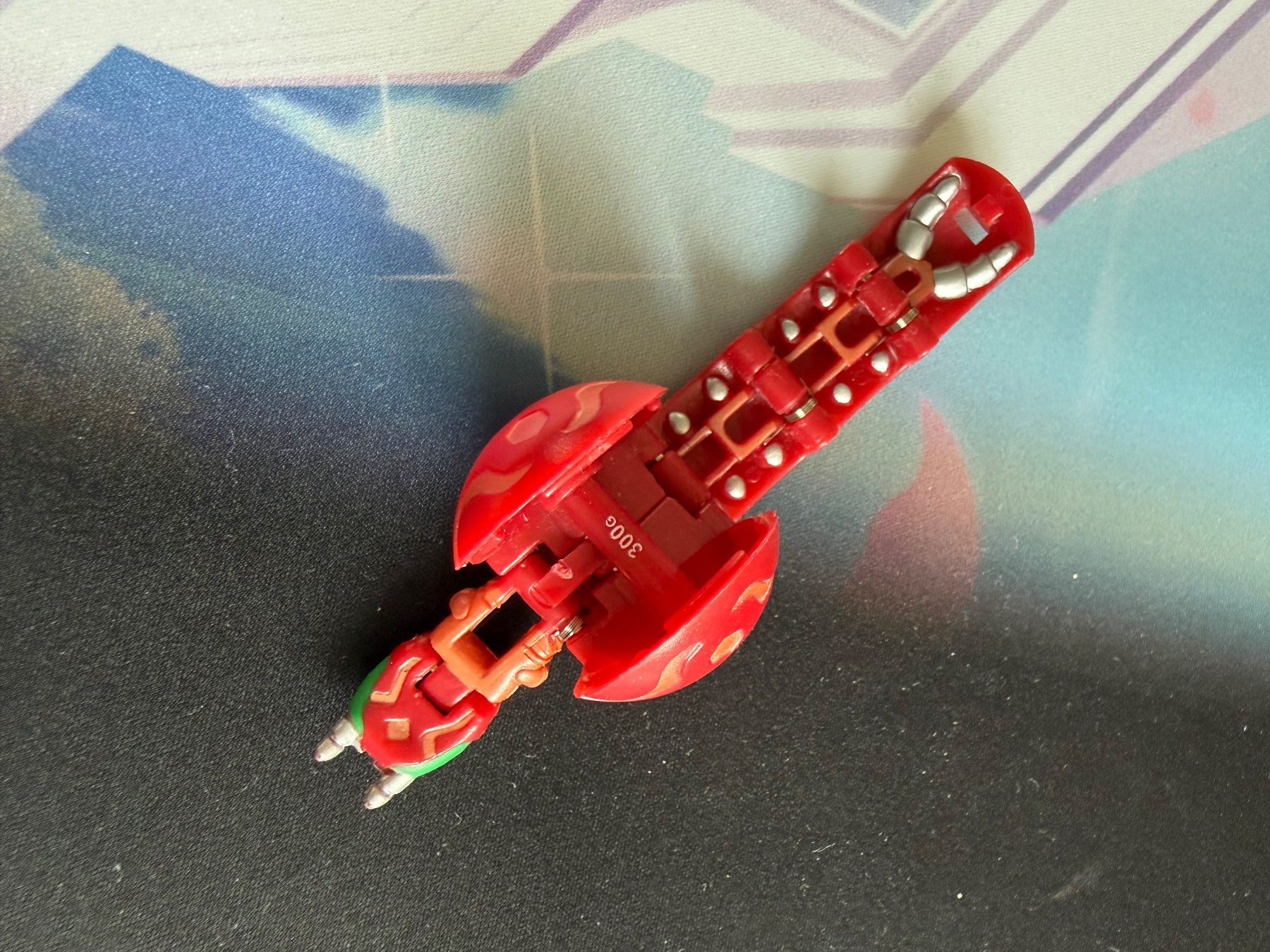 Giocattoli: Bakugan Battle Brawler Pyrus Centipoid B1 Classic – Usato da Stadel venduto da silentjelly