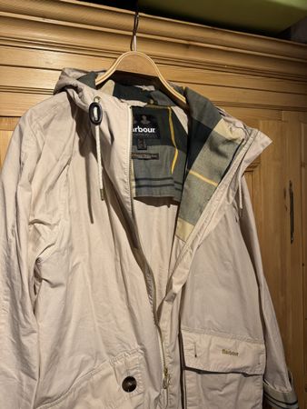 Barbour Damen Regenjacke Gr. L, beige