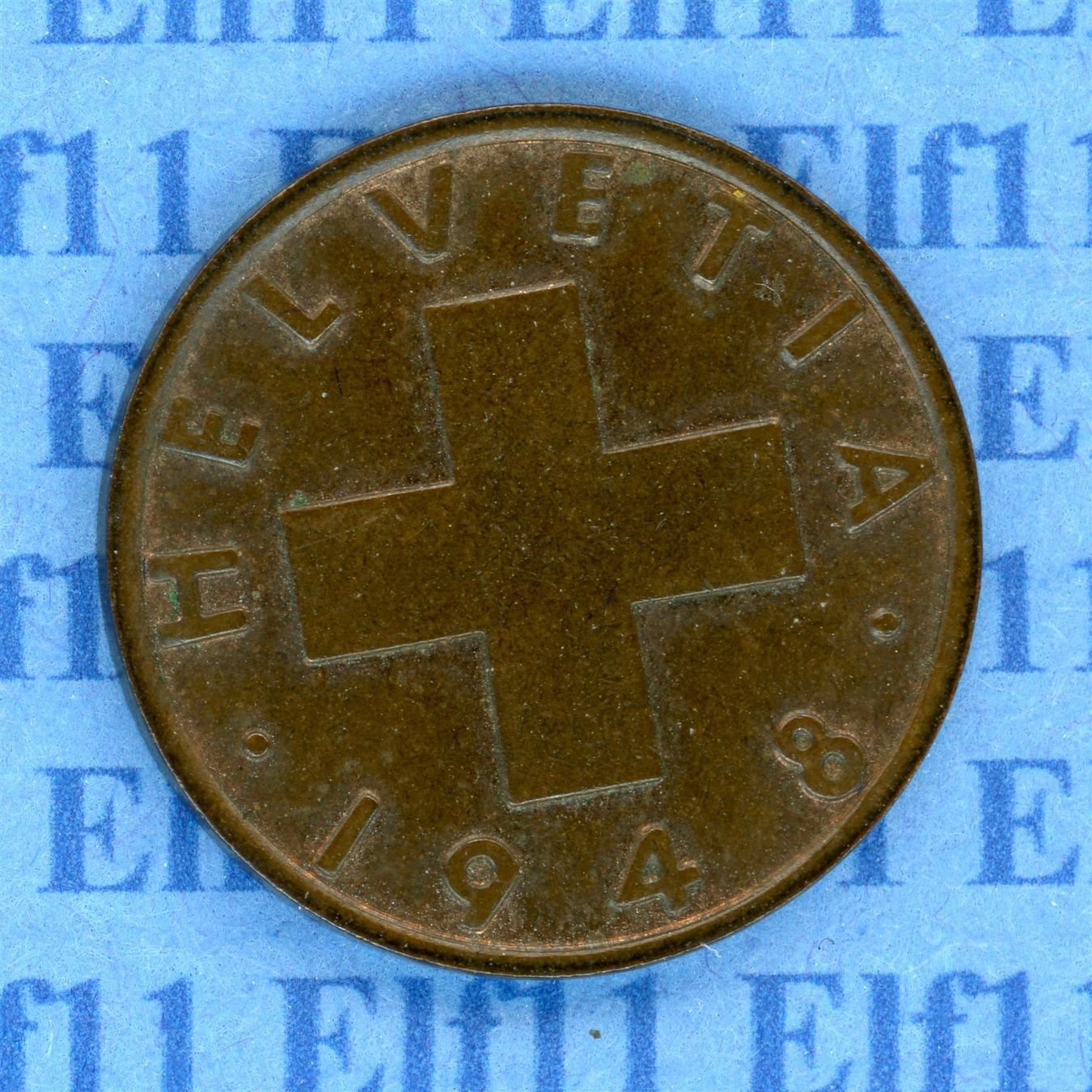 Tutti le monete: CHF___0.02 1948 unz 2 Rappen – Nuovo (secondo la descrizione) da Widnau venduto da Elf11