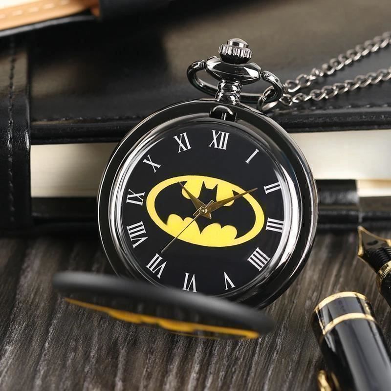 Orologi: Batman Quarz-Taschenuhr – Nuovo e nell'imballaggio originale da Gurmels venduto da Swisspod 2