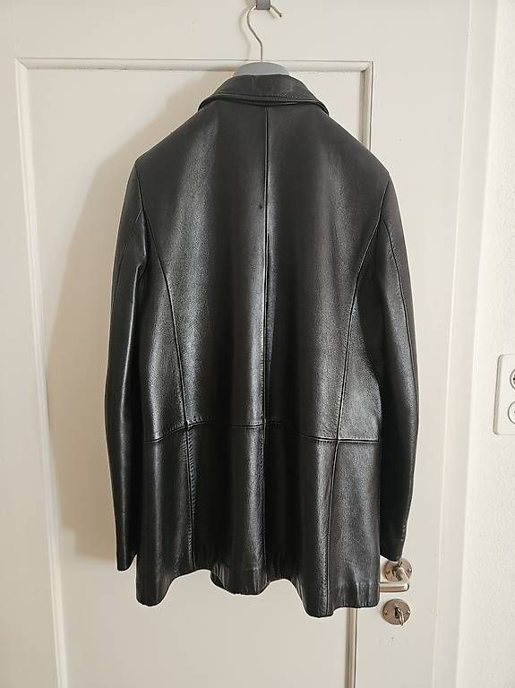 Giacche: Donna Karan Lederjacke mit Innenfutter  schwarz – Usato da Zürich venduto da Elena231 4