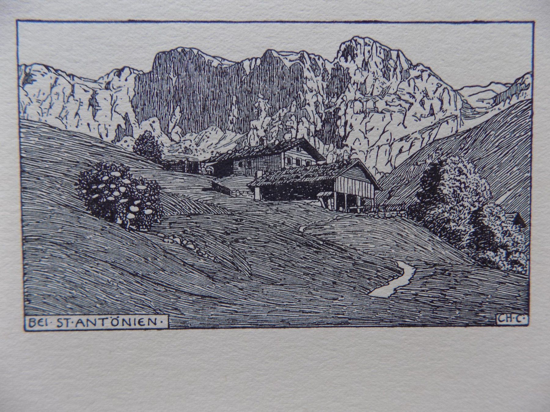 Gravures: St.Antönien – D'occasion à Risch par Rischli15 4