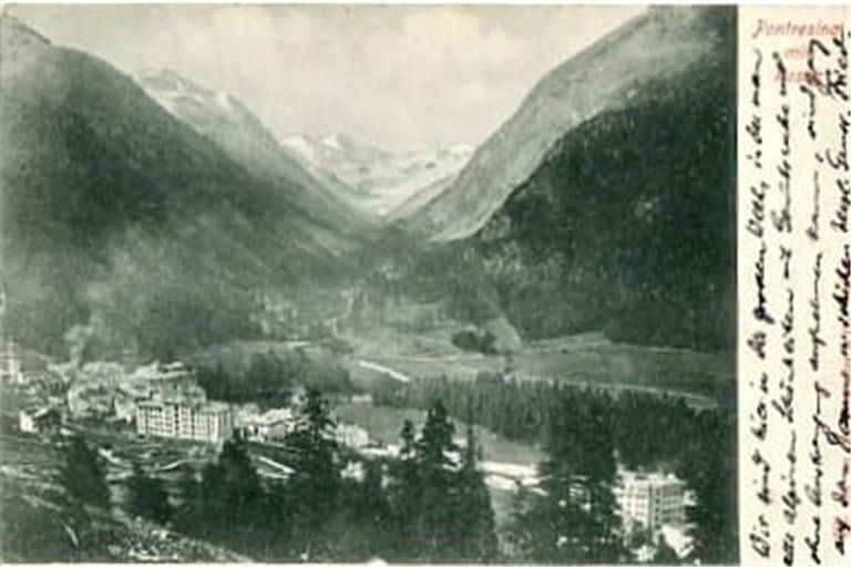 Cartes postales: Pontresina mit Roseg – D'occasion à Ottikon b.Kemptth. par Neptun1974