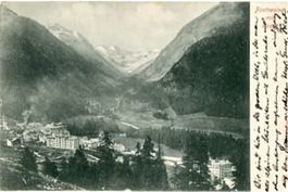 Pontresina mit Roseg