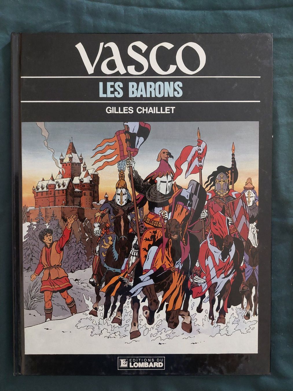 Fumetti: Vasco T.5 Les Barons EO 1987 BE+ – Usato da Genève venduto da Blu_BD