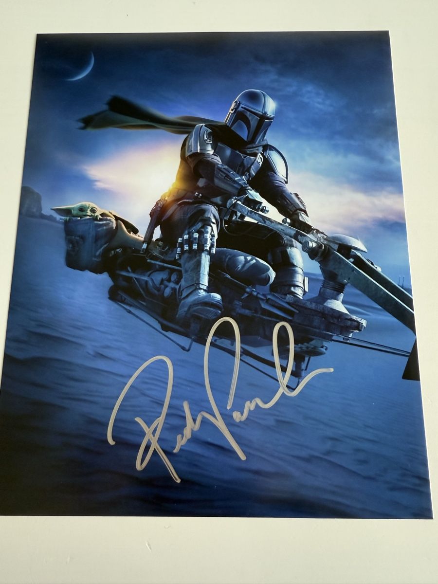Autografi: Pedro Pascal The Mandalorian Autogramm – Usato da Stallikon venduto da Weihnachtsgnom