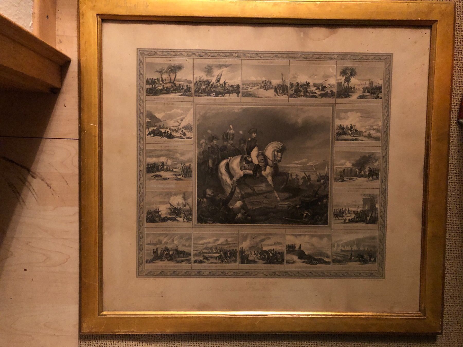 Dipinti: NAPOLEON a la bataille d‘Austerlitz. – Usato da Wald ZH venduto da mlnt 1
